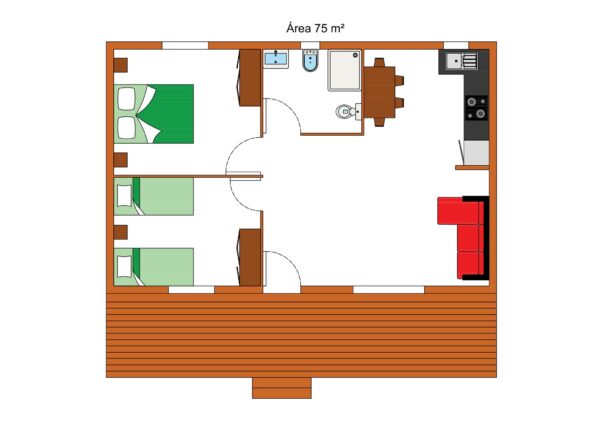 Maison habitable 75 m2 – Image 2