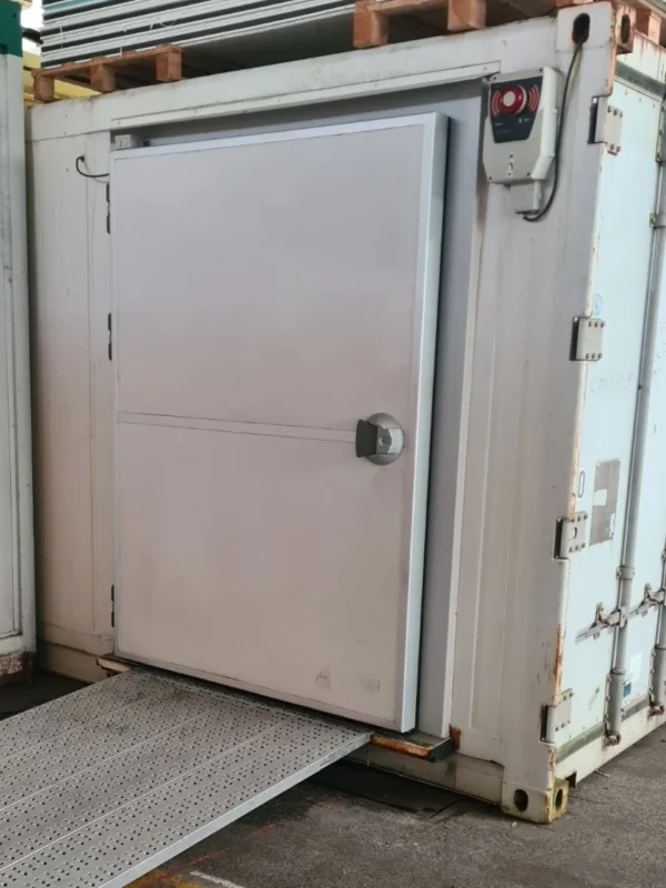 Container maritime frigorifique aménagé en chambre froide – Image 4